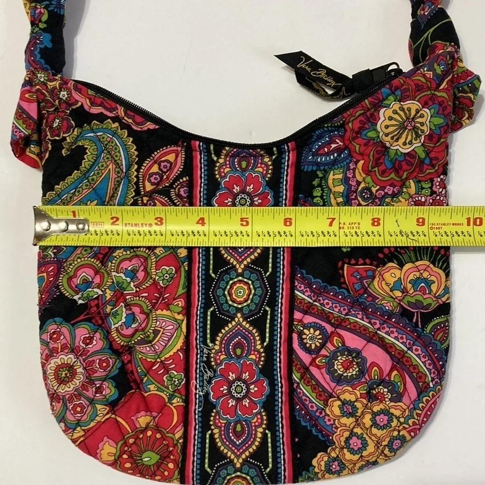Vera Bradley Mini Crescent Tote In a bright Boho‎ Floral.